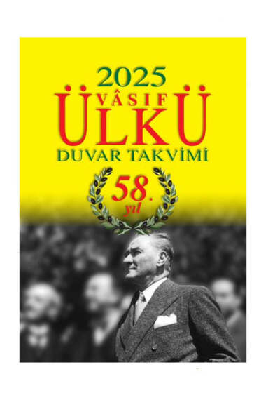 Ülkü Yayınları 2025 Ülkü Duvar Takvimi - 1