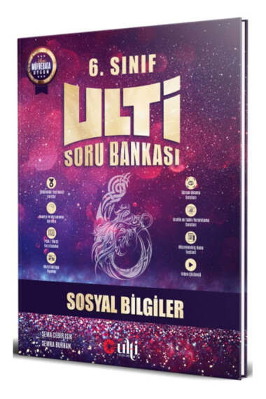 Ulti Yayınları 6. Sınıf Sosyal Bilgiler Soru Bankası - 1
