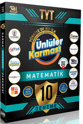 Ünlüler Karması Yayınları TYT Matematik 10 Deneme - Ünlüler Karması Yayınları