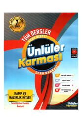 Ünlüler Karması 7 den 8 e Geçiş Tüm Dersler Kamp ve Hazırlık Kitabı - Ünlüler Karması Yayınları