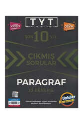 Ünlüler Karması TYT Paragraf Karması Tıpkı Basım 10 Deneme - Ünlüler Karması Yayınları