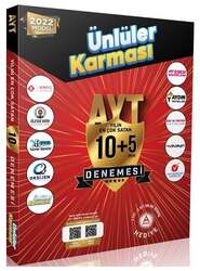 Ünlüler Karması Yayınları 2022 AYT 10 Deneme Sınavı - Ünlüler Karması Yayınları