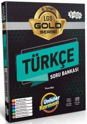 Ünlüler Karması Yayınları 8. Sınıf LGS Türkçe Gold Serisi Soru Bankası - Ünlüler Karması Yayınları