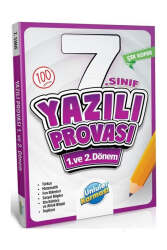 Ünlüler Karması Yayınları 2025 7.Sınıf Yazılı Provası 1. ve 2. Dönem - Ünlüler Karması Yayınları