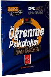Uzman Kariyer Yayınları 2023 KPSS Eğitim Bilimleri Öğrenme Psikolojisi Soru Bankası - Uzman Kariyer Yayınları