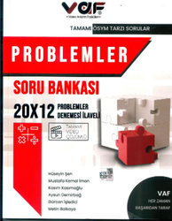 VAF Yayınları TYT Problemler Soru Bankası (20x12 Problemler Denemesi) İlaveli - VAF Yayınları