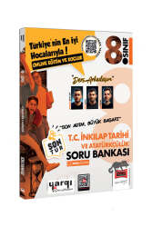 Yargı Ders Arkadaşım 8.Sınıf LGS T.C. İnkılap Tarihi ve Atatürkçülük Son Tur Soru Bankası - Yargı Ders Arkadaşım