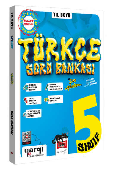 Yargı Ders Arkadaşım 5.Sınıf Türkçe Yıl Boyu Soru Bankası - 1