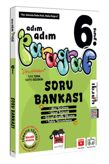 Yargı Ders Arkadaşım 6.Sınıf Adım Adım Paragraf Soru Bankası - 1