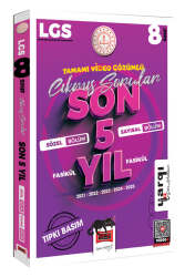 Yargı Ders Arkadaşım 8.Sınıf LGS 2021-2025 Tüm Dersler Fasikül Fasikül Tıpkı Basım Son 5 Yıl Çıkmış Sorular - Yargı Ders Arkadaşım