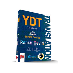 ​Yargı Yayınları YKS 3. Oturum YDT Translation Temel Seviye Renkli Çeviri - Yargı Yayınları