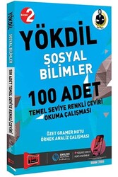Yargı Yayınları YÖKDİL Sosyal Bilimler 100 Adet Temel Seviye Renkli Çeviri Okuma Çalışması - Yargı Yayınları