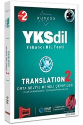 Yargı Yayınları YKSDİL Yabancı Dil Testi Translation 2 Orta Seviye Renkli Çeviriler - Yargı Yayınları