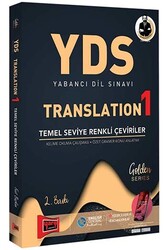 Yargı Yayınları YDS Yabancı Dil Sınavı Translation 1 Temel Seviye Renkli Çeviriler - Yargı Yayınları