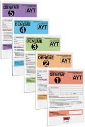 Yargı Yayınları AYT Türkiye Geneli Deneme 5 li Seti - Yargı Yayınları