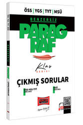 Yargı Yayınları ÖSS YGS TYT MSÜ Klas Serisi Benzersiz Paragraf Çıkmış Sorular - Yargı Yayınları