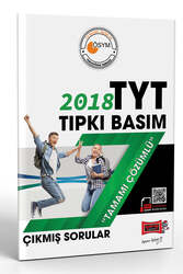 Yargı Yayınları TYT 2018 Tıpkı Basım Tamamı Çözümlü Çıkmış Sorular - Yargı Yayınları