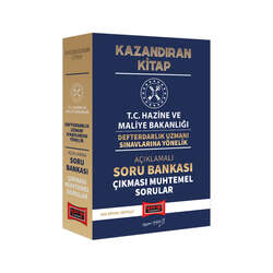 Yargı Yayınları T.C. Hazine ve Maliye Bakanlığı Defterdarlık Uzmanı Sınavlarına Yönelik Kazandıran Açıklamalı Soru Bankası - Yargı Yayınları