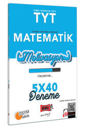 Yargı Yayınları Motivasyon TYT Matematik 5x40 Deneme - Yargı Yayınları