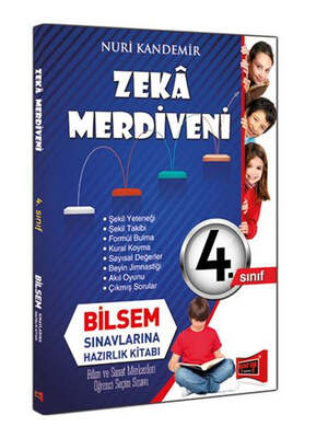 Yargı Yayınları 4. Sınıf Zeka Merdiveni Bilsem Sınavlarına Hazırlık Kitabı - 1