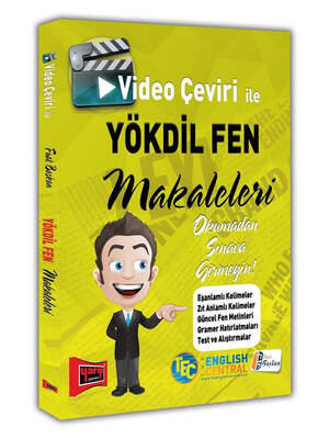 Yargı Yayınları Video Çeviri İle YÖKDİL Fen Makaleleri - 1