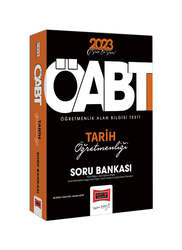 Yargı Yayınları 2023 KPSS ÖABT Tarih Öğretmenliği Tamamı Çözümlü Soru Bankası - Yargı Yayınları