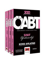Yargı Yayınları 2023 KPSS ÖABT Sınıf Öğretmenliği Konu Anlatımı (3 Cilt) - Yargı Yayınları