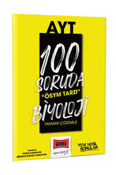 Yargı Yayınları 2023 100 Soruda ÖSYM Tarzı AYT Biyoloji Soru Bankası - Yargı Yayınları