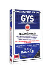 Yargı Yayınları 2023 Adalet Bakanlığı GYS Ceza ve Tevkifevleri Genel Müdürlüğü Ceza İnfaz Kurumu 2.Müdür Kadrosu Alan Bilgisi İçin Açıklamalı Soru Bankası - Yargı Yayınları