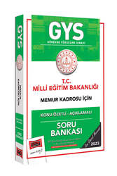 Yargı Yayınları 2023 MEB Memur Kadrosu İçin Konu Özetli Açıklamalı Soru Bankası - Yargı Yayınları