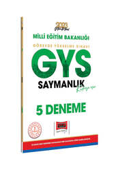Yargı Yayınları 2023 Milli Eğitim Bakanlığı GYS Saymanlık Kadrosu İçin 5 Deneme - Yargı Yayınları