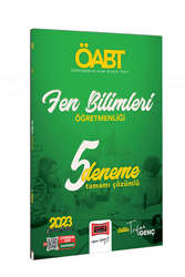 Yargı Yayınları 2023 ÖABT Fen Bilgisi Öğretmenliği Tamamı Çözümlü 5 Deneme - Yargı Yayınları