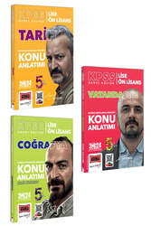Yargı Yayınları 2024 KPSS Lise Ön Lisans 5Yüz Genel Kültür Konu Anlatım Seti - Yargı Yayınları