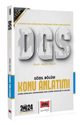 Yargı Yayınları 2024 DGS Vip Sözel Bölüm Konu Anlatımı - Yargı Yayınları