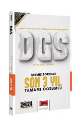 Yargı Yayınları 2024 DGS Çıkmış Sorular Tamamı Çözümlü Son 3 Yıl (16 Temmuz 2023 Sınavı Dahil) - Yargı Yayınları