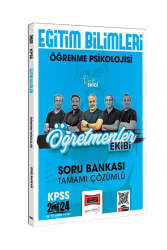 Yargı Yayınları 2024 KPSS Eğitim Bilimleri Öğretmenler Ekibi Öğrenme Psikolojisi Tamamı Çözümlü Soru Bankası - Yargı Yayınları
