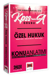 Yargı Yayınları 2024 KPSS A Grubu ve Tüm Kurum Sınavları İçin Özel Hukuk Konu Anlatımı - Yargı Yayınları
