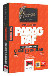 Yargı Yayınları 2024 Benzersiz Paragraf KPSS-ALES-DGS Son 15 Yıl Çıkmış Sınav Soruları (2023 Dahil) - Yargı Yayınları