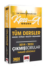 Yargı Yayınları 2024 KPSS A Grubu Tüm Dersler Hukuk-İktisat-Maliye-Muhasebe Tamamı Çözümlü Çıkmış Sorular - Yargı Yayınları