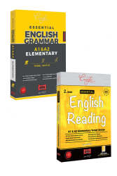 Yargı Yayınları Essential English Grammar A1-A2 Elementary Temel Seviye & Essential English Reading A1-A2 - Yargı Yayınları