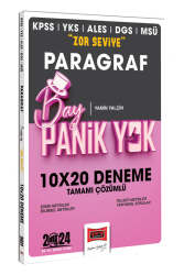 Yargı Yayınları 2024 KPSS YKS MSÜ Bay Panik Yok Paragraf Zor Seviye 10x20 Tamamı Çözümlü Deneme - Yargı Yayınları