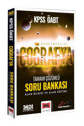 Yargı Yayınları 2024 ÖABT Coğrafya Öğretmenliği Tamamı Çözümlü Soru Bankası - Yargı Yayınları