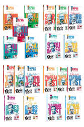 Yargı Yayınları 2024 KPSS 5Yüz Ekibi GK-GY Tüm Dersler (Full Hazırlık Seti) - Yargı Yayınları