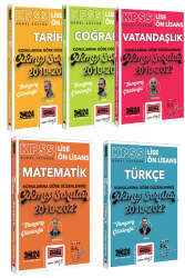 Yargı Yayınları 2024 KPSS Lise Ön Lisans GK-GY Tüm Dersler Çıkmış Sorular Seti - Yargı Yayınları