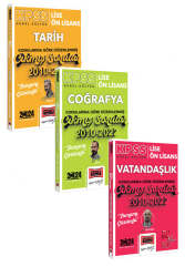 Yargı Yayınları 2024 KPSS Lise Ön Lisans Genel Kültür Çıkmış Sorular Seti (Tarih-Coğrafya-Vatandaşlık) - Yargı Yayınları
