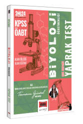 Yargı Yayınları 2024 KPSS ÖABT Biyoloji Öğretmenliği Yaprak Test - Yargı Yayınları