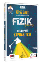 Yargı Yayınları 2024 KPSS ÖABT Fizik Öğretmenliği Yaprak Test - Yargı Yayınları