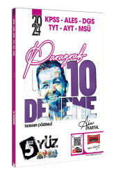 Yargı Yayınları 2024 KPSS ALES DGS TYT AYT MSÜ 5Yüz Paragraf 10 Deneme (Aker Kartal) - Yargı Yayınları