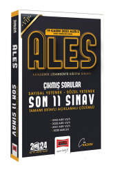 Yargı Yayınları 2024 ALES Son 11 Sınav Çıkmış Sorular (19 Kasım 2023 Sınavı Dahil) - Yargı Yayınları