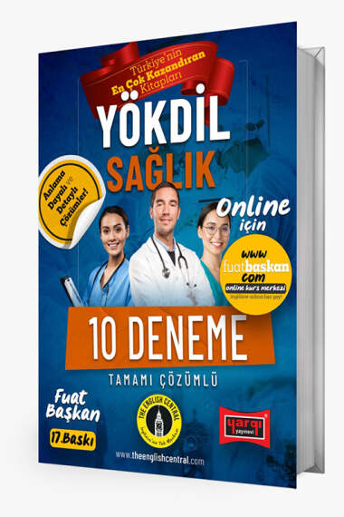 Yargı Yayınları YÖKDİL Sağlık Tamamı Çözümlü 10 Deneme (16.Baskı) - 1
